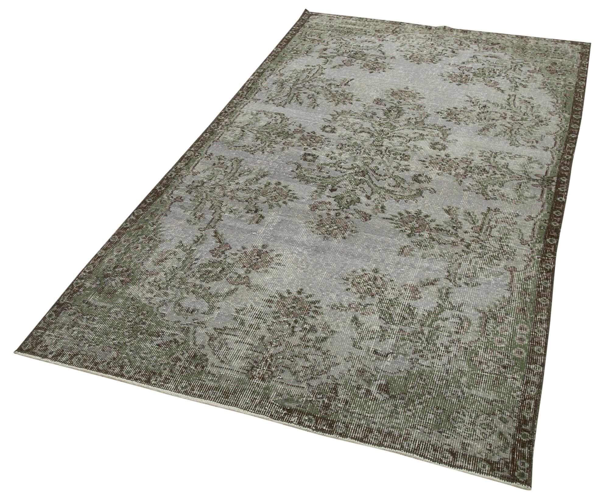 4 x 7 Grey Overdyed Rug - 2265