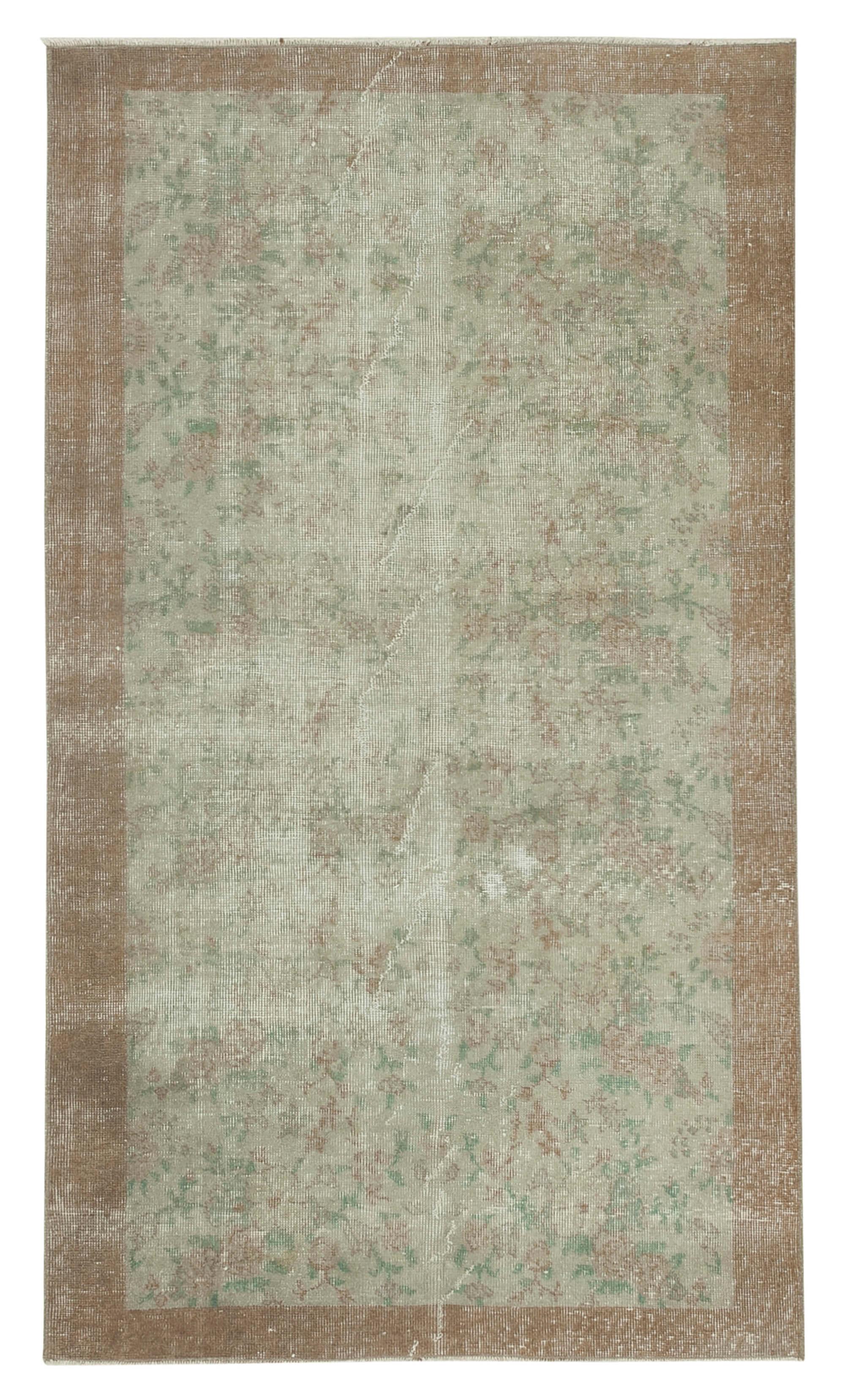 4 x 6 Beige Overdyed Rug - 2266