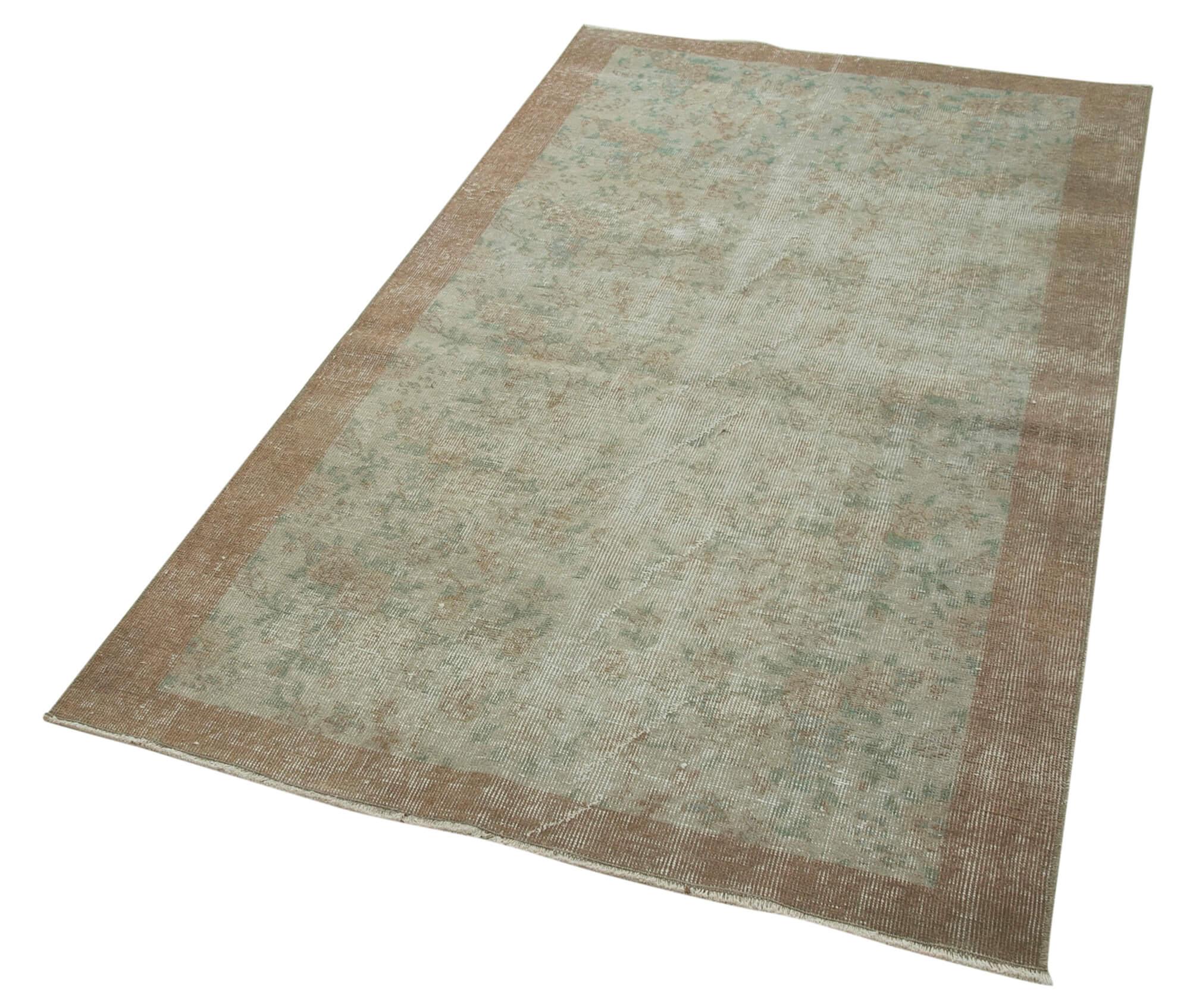 4 x 6 Beige Overdyed Rug - 2266