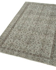 4 x 6 Grey Overdyed Rug - 2268