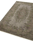 4 x 7 Brown Overdyed Rug - 2269