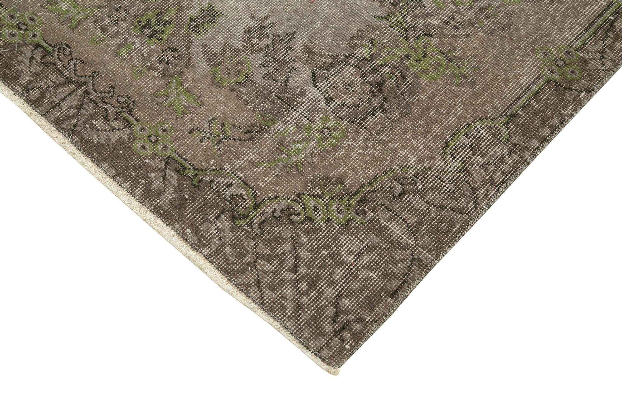 4 x 7 Brown Overdyed Rug - 2269