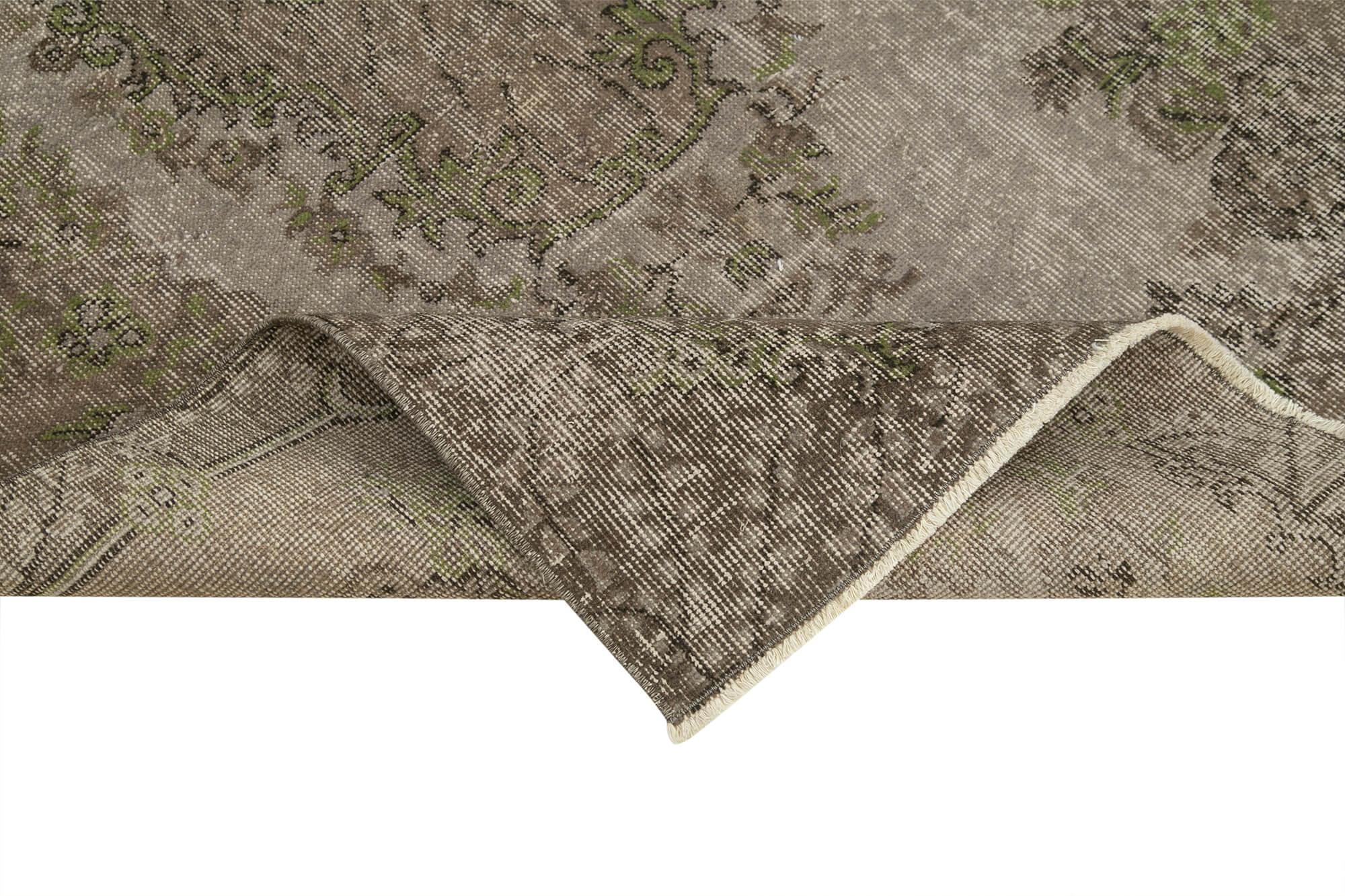 4 x 7 Brown Overdyed Rug - 2269