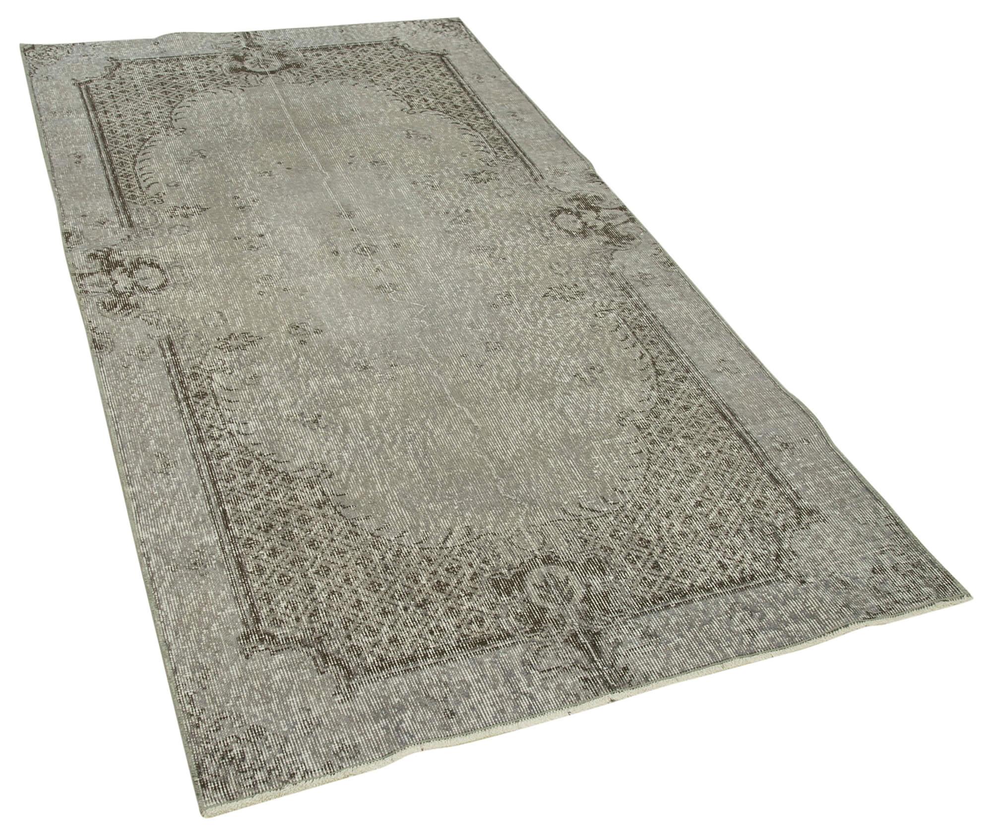 4 x 7 Grey Overdyed Rug - 2270