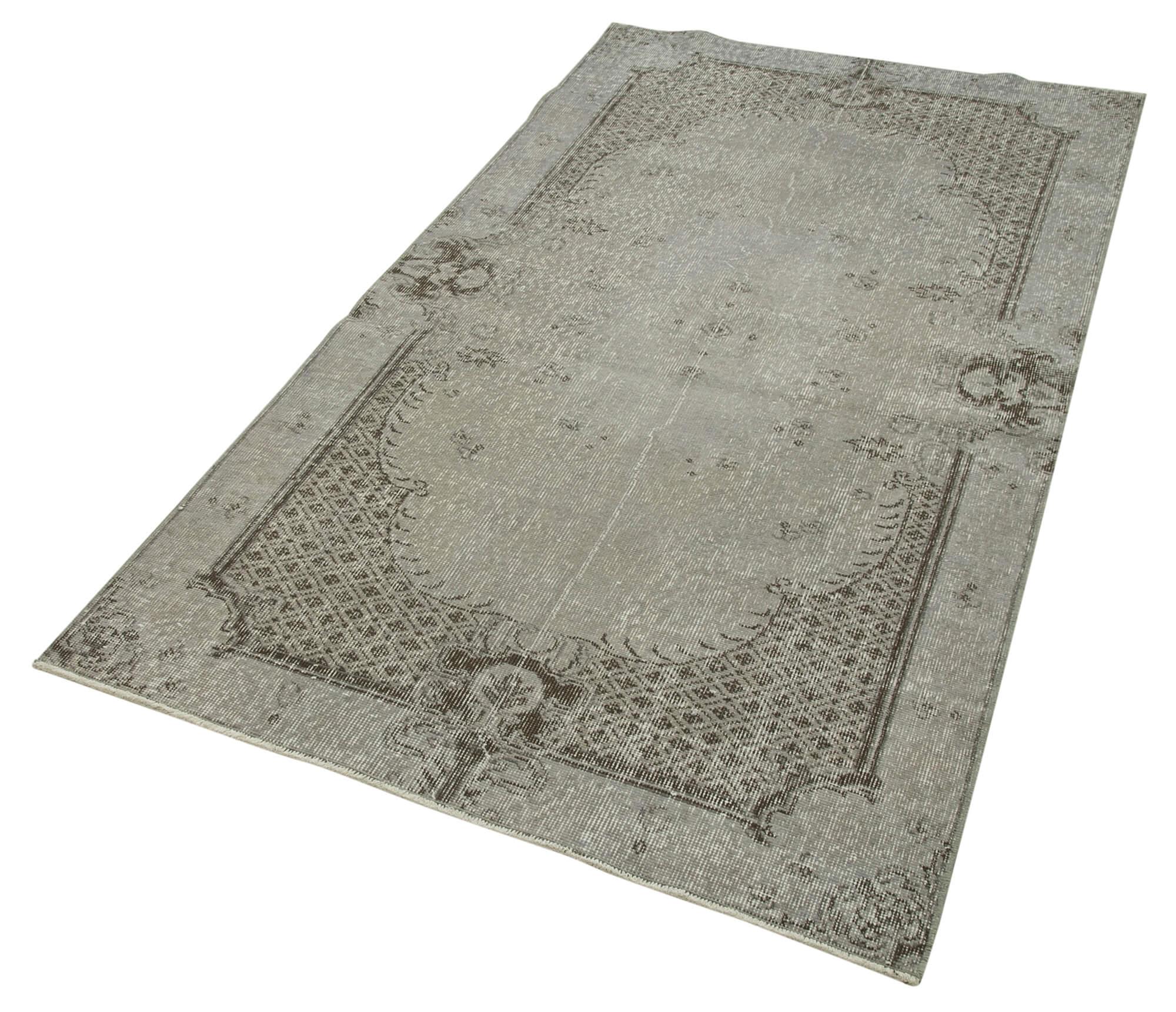 4 x 7 Grey Overdyed Rug - 2270