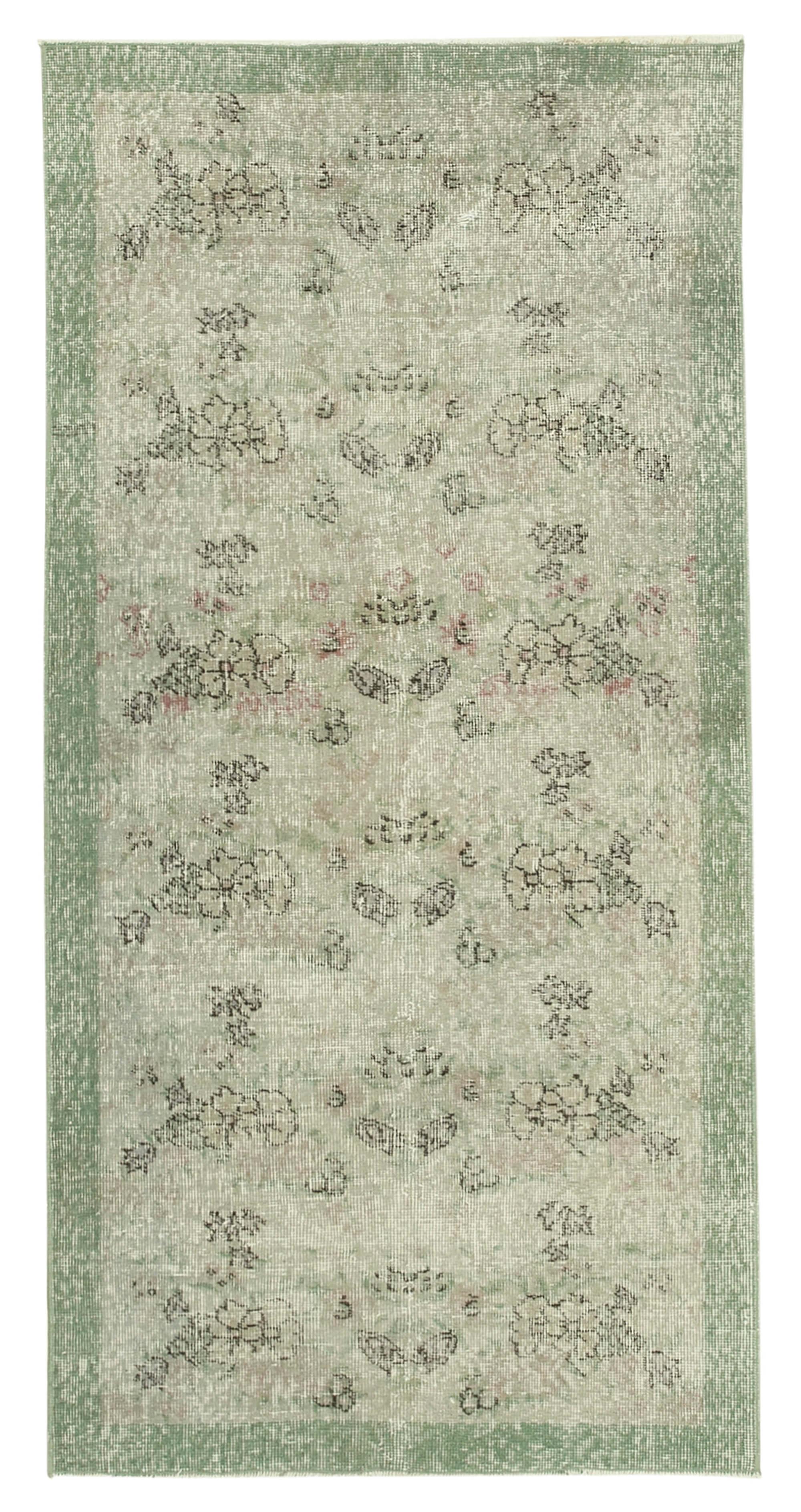 3 x 6 Grey Overdyed Rug - 2271