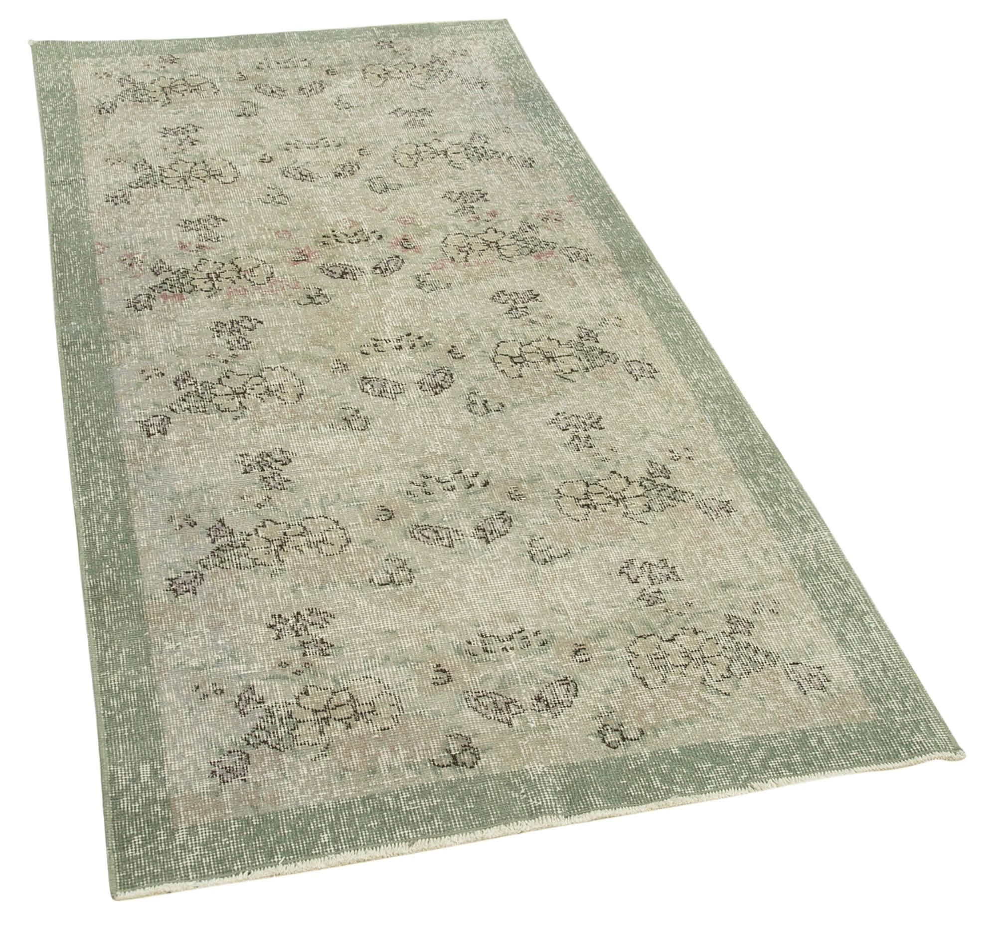 3 x 6 Grey Overdyed Rug - 2271