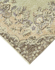 3 x 7 Beige Overdyed Rug - 2274