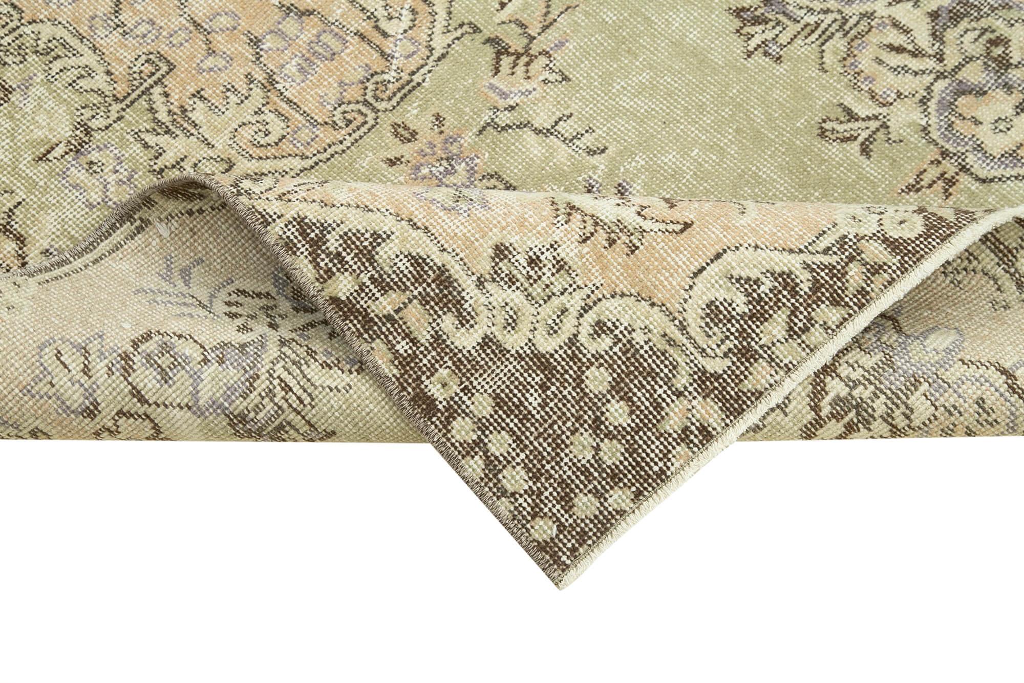 3 x 7 Beige Overdyed Rug - 2274