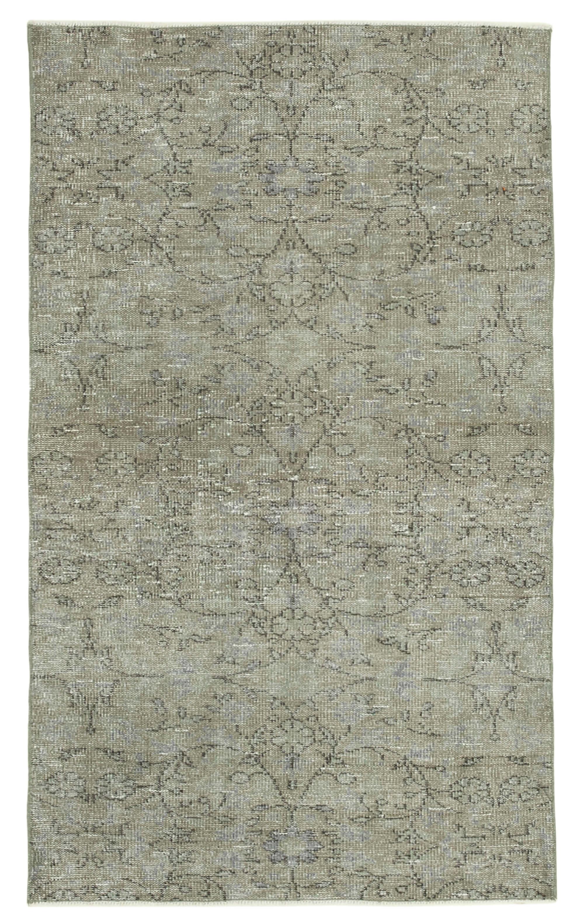 4 x 6 Grey Overdyed Rug - 2275