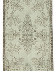 4 x 7 Grey Overdyed Rug - 2276