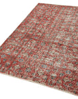 4 x 7 Red Overdyed Rug - 2280