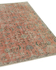 4 x 7 Red Overdyed Rug - 2286