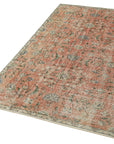 4 x 7 Red Overdyed Rug - 2286