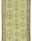 4 x 7 Yellow Overdyed Rug - 2287