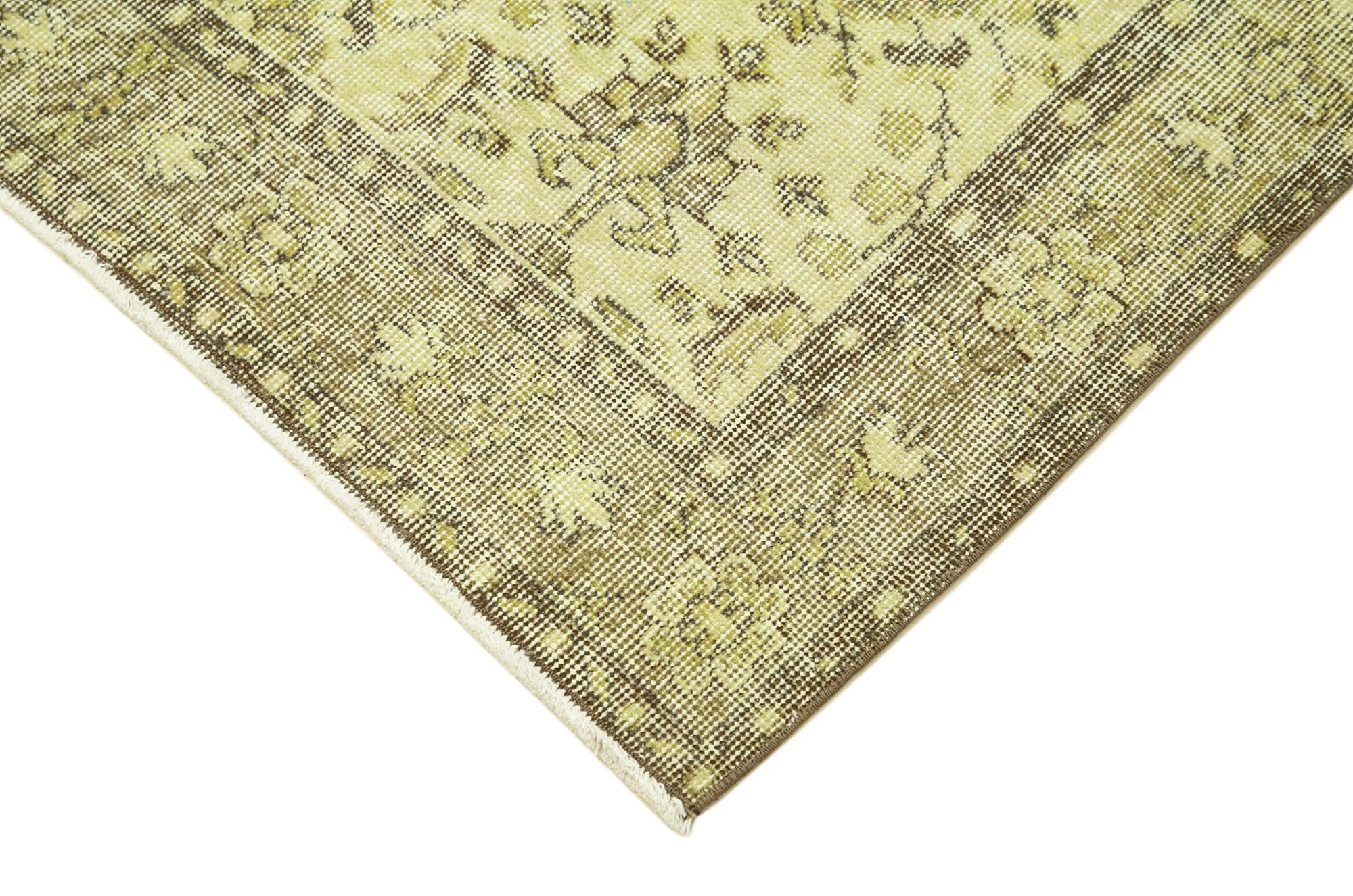 4 x 7 Yellow Overdyed Rug - 2287