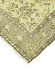 4 x 7 Yellow Overdyed Rug - 2287