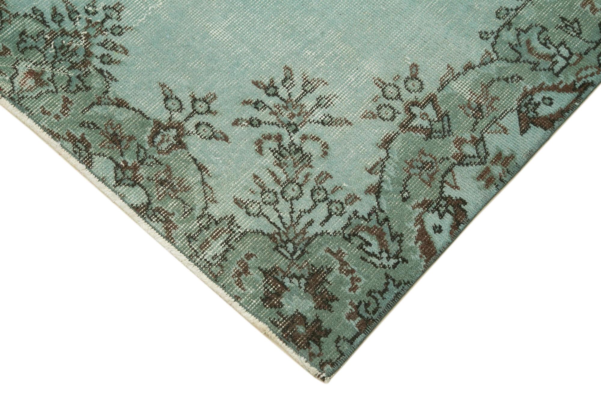 4 x 7 Blue Overdyed Rug - 2289