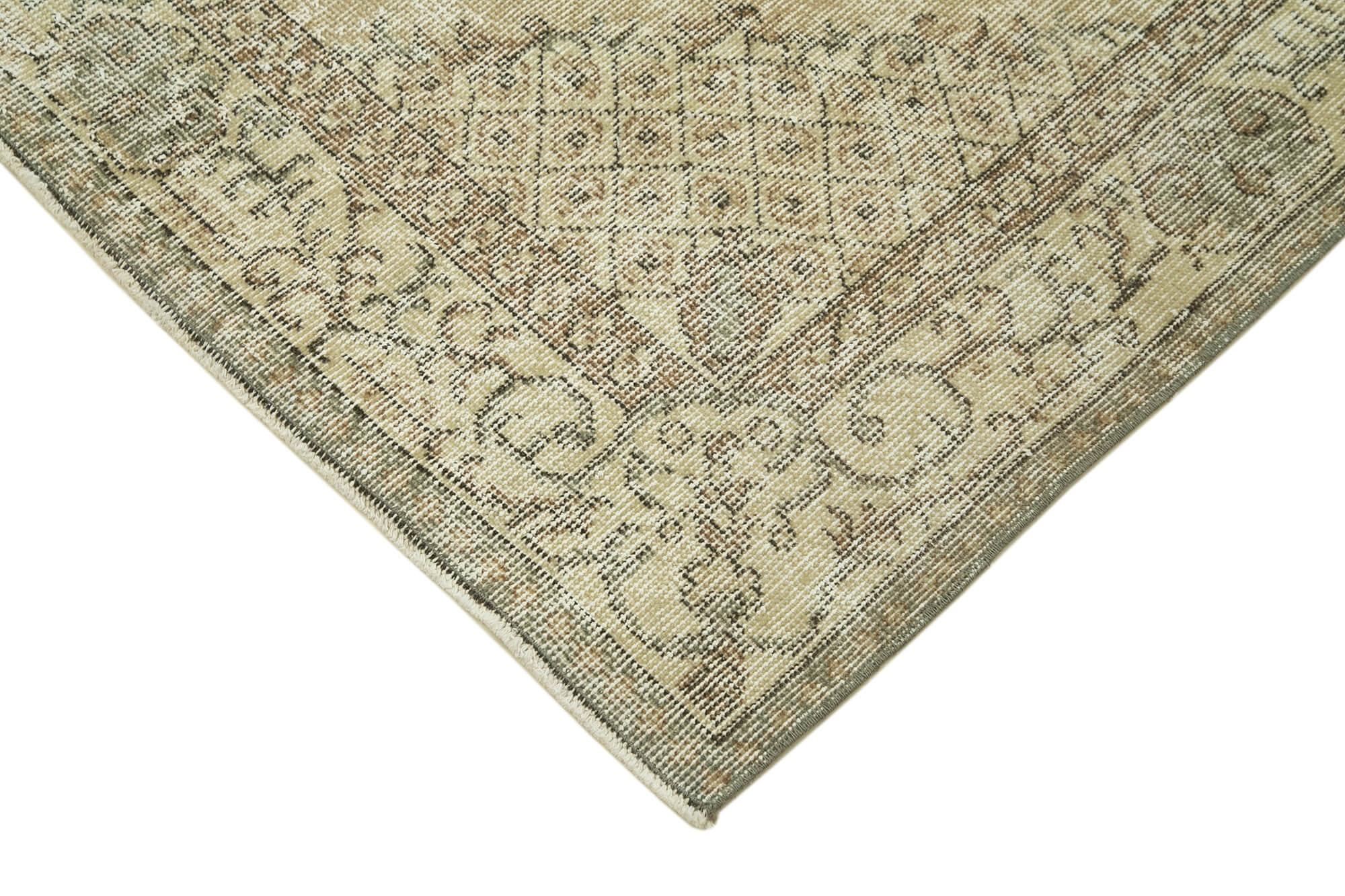 4 x 6 Beige Overdyed Rug - 2291