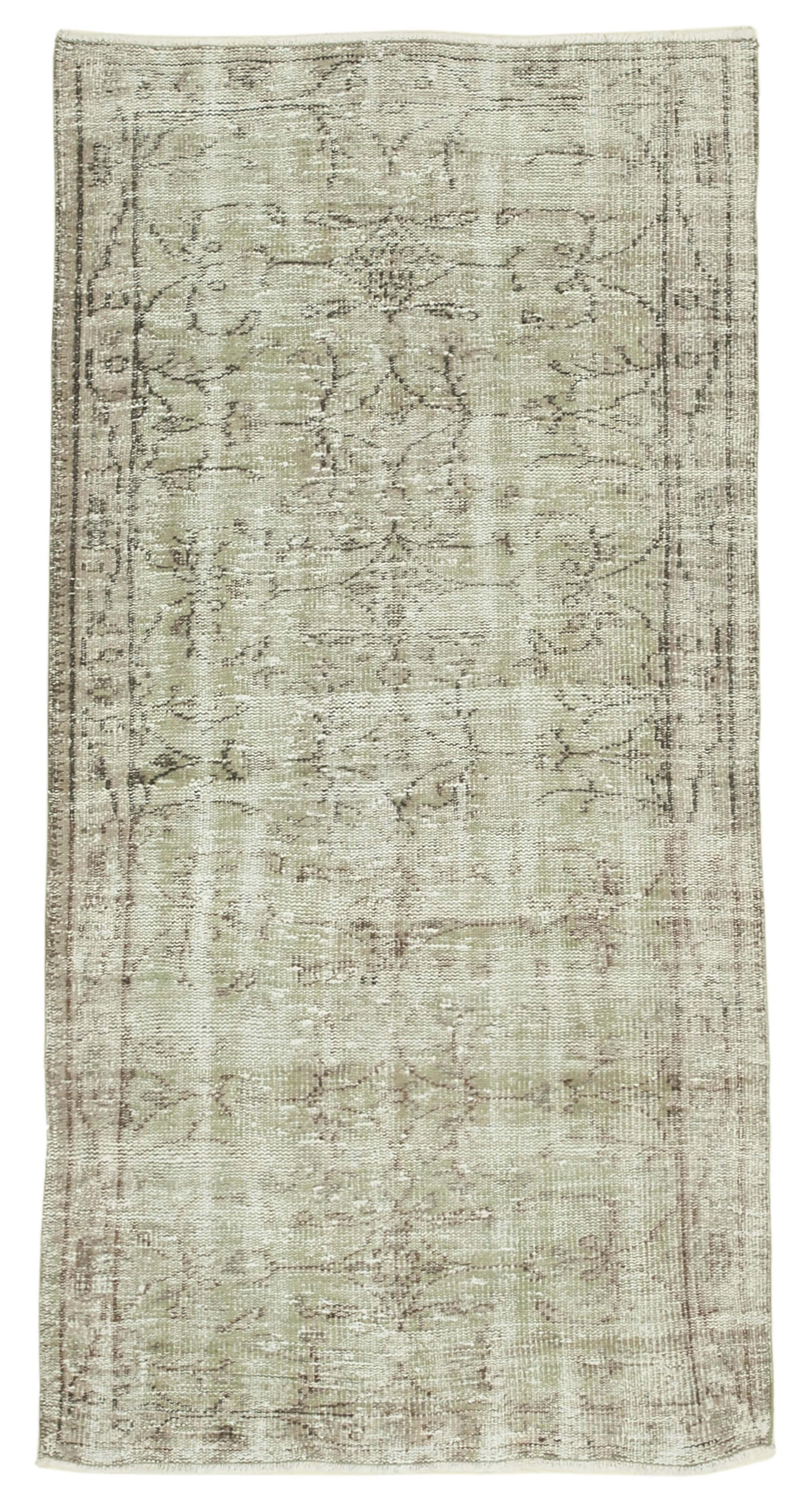 3 x 6 Beige Overdyed Rug - 2292