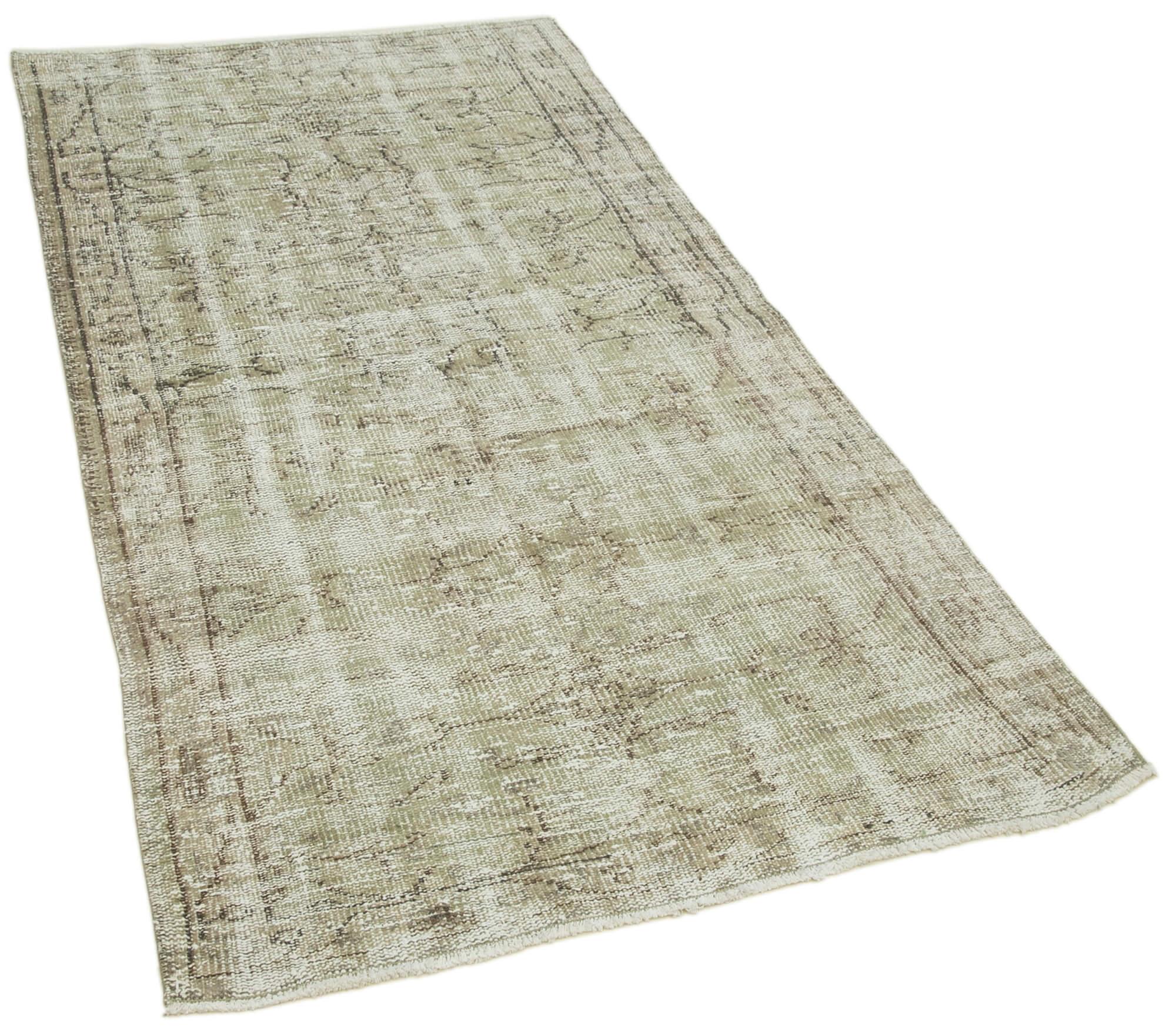 3 x 6 Beige Overdyed Rug - 2292