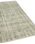 3 x 6 Beige Overdyed Rug - 2292