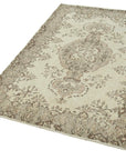 4 x 6 Beige Overdyed Rug - 2296