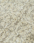 4 x 7 Beige Overdyed Rug - 2303