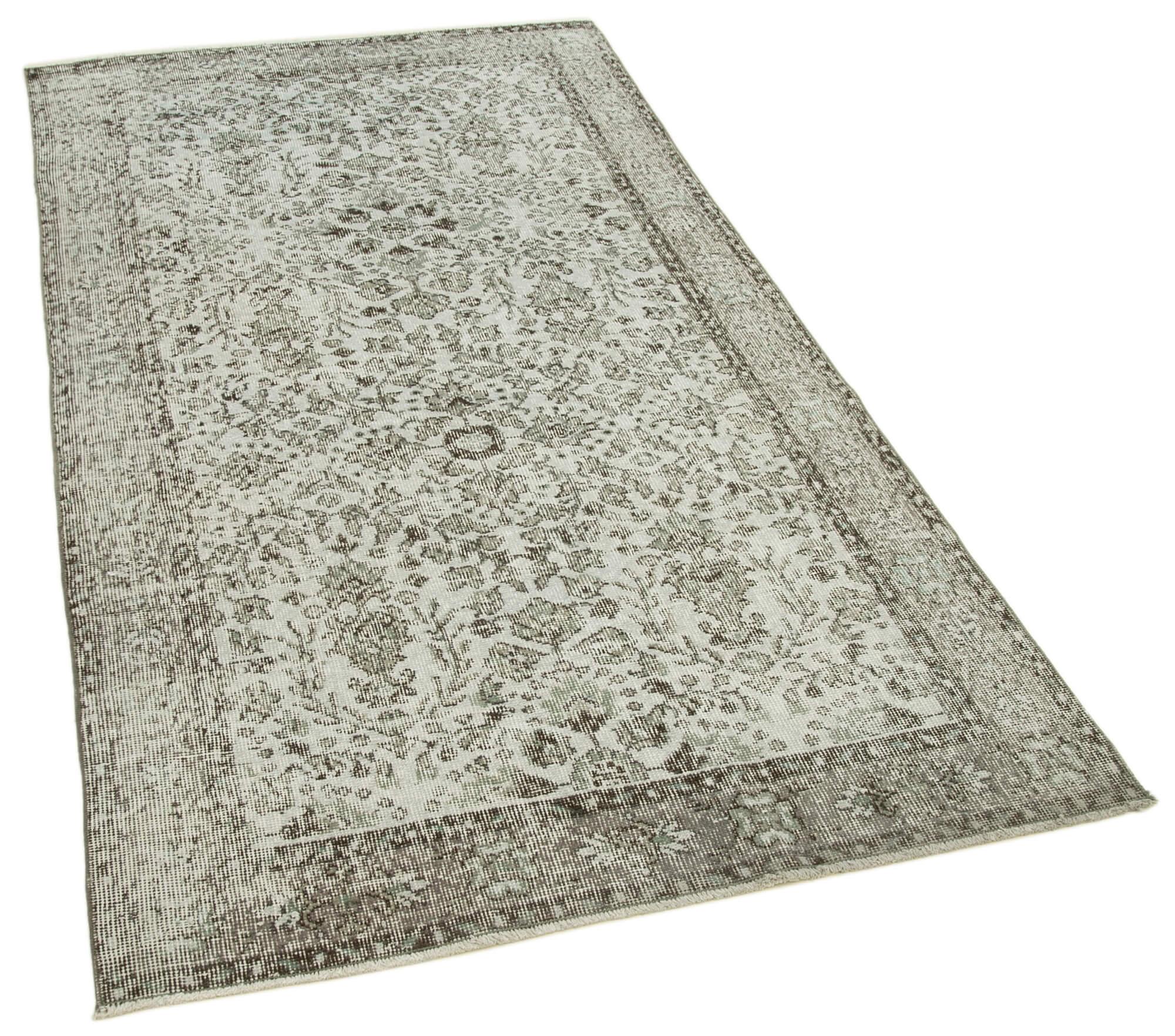 4 x 7 Grey Overdyed Rug - 2307