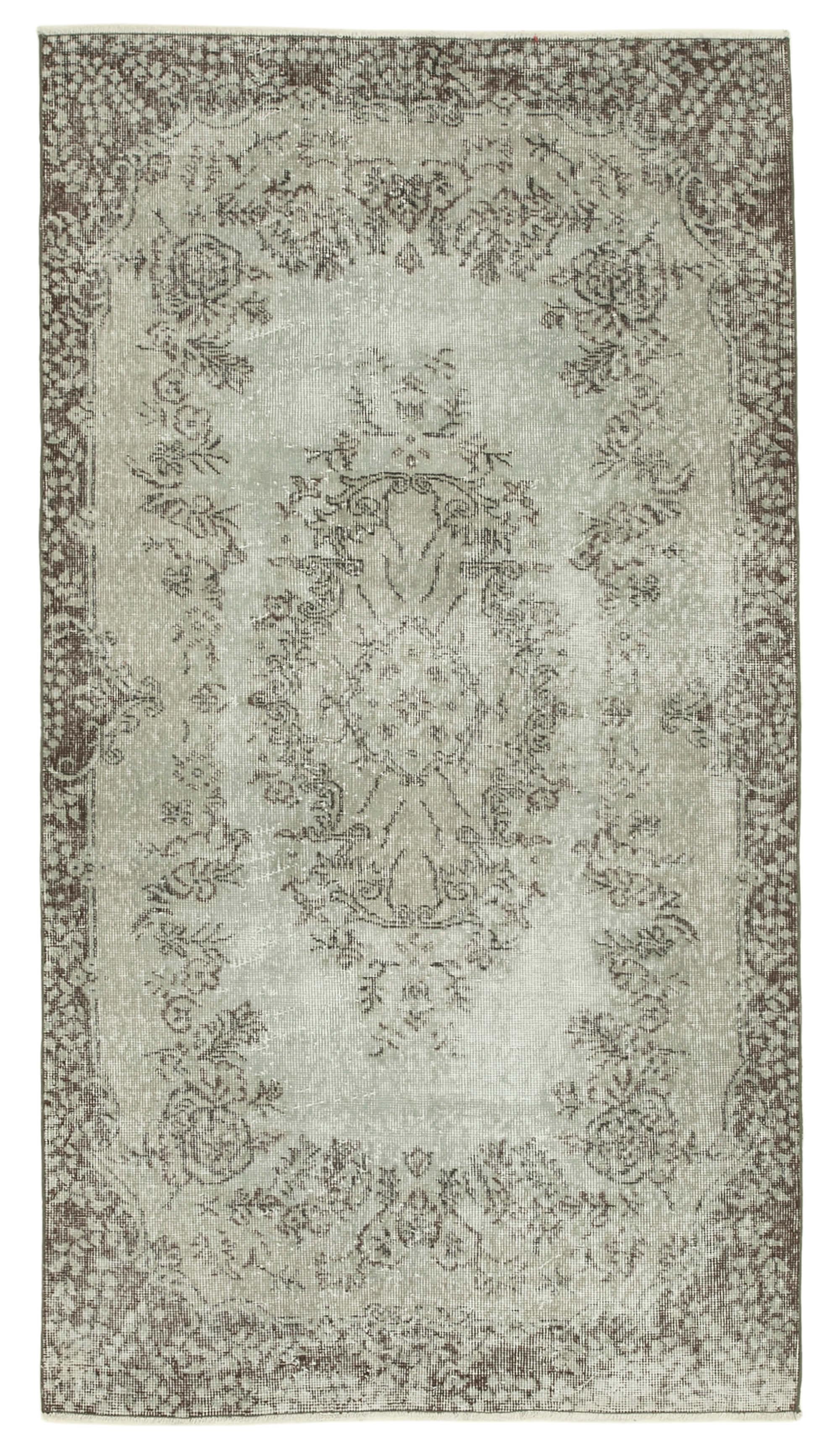 4 x 7 Grey Overdyed Rug - 2308