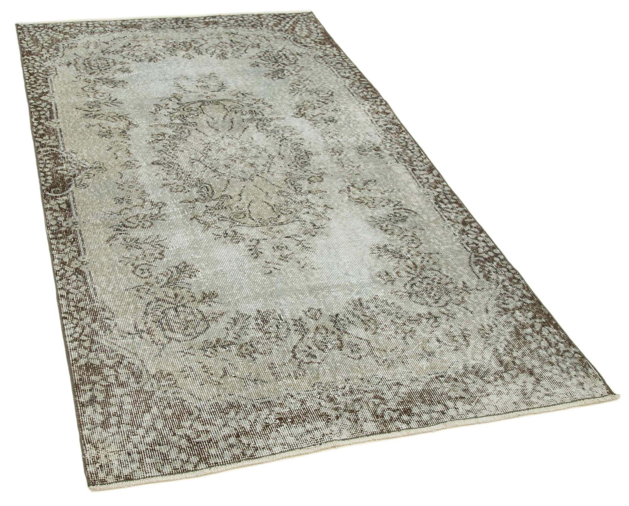 4 x 7 Grey Overdyed Rug - 2308