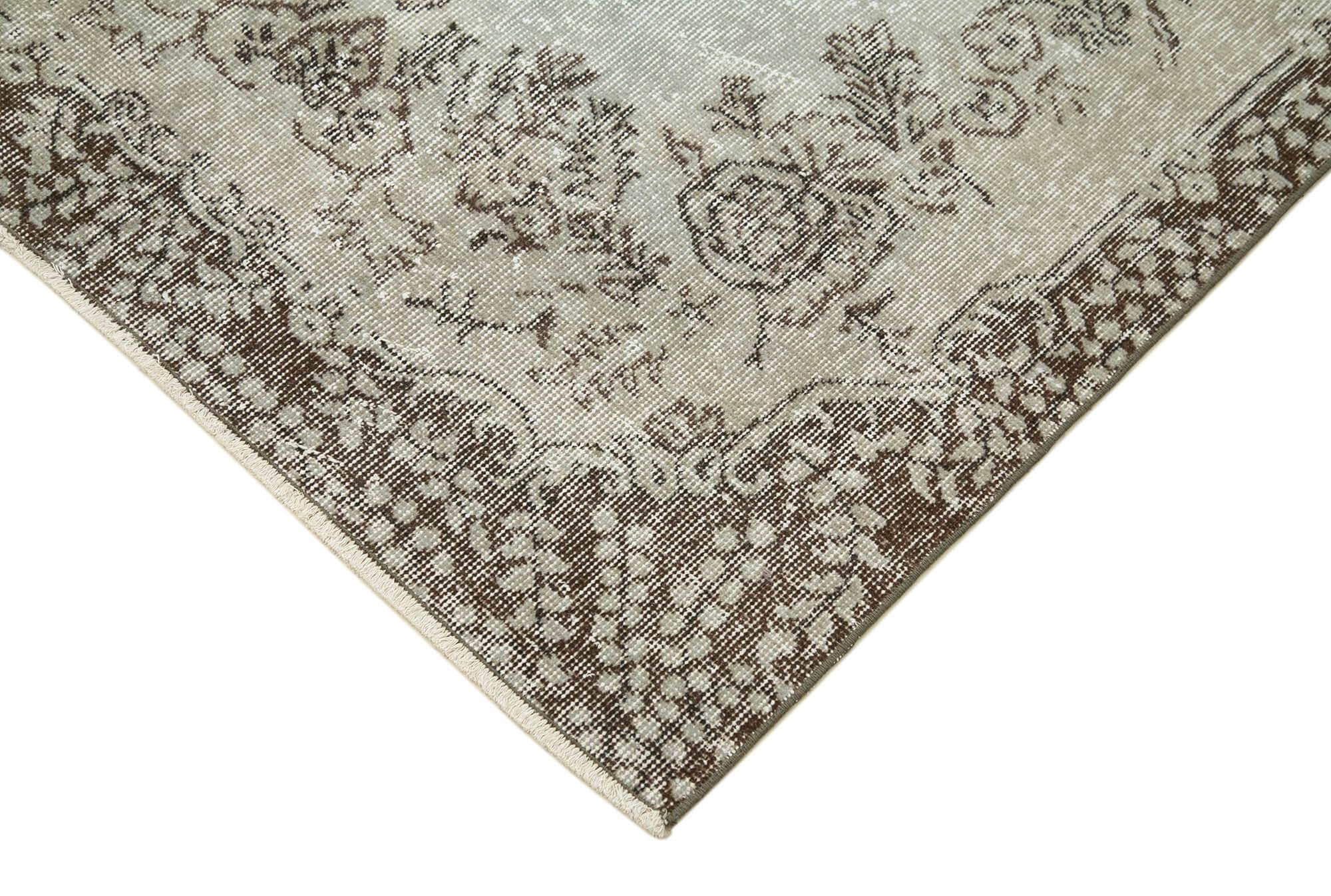 4 x 7 Grey Overdyed Rug - 2308