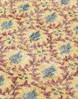 4 x 7 Yellow Overdyed Rug - 2309