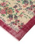 4 x 7 Red Overdyed Rug - 2310