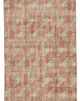 4 x 7 Red Overdyed Rug - 2311