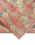 4 x 7 Red Overdyed Rug - 2311