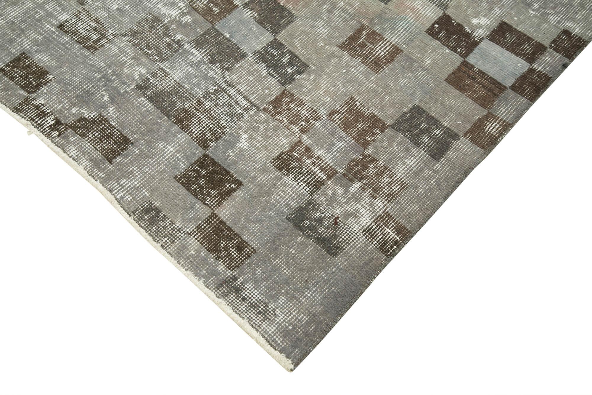 4 x 7 Grey Overdyed Rug - 2314