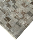 4 x 7 Grey Overdyed Rug - 2314