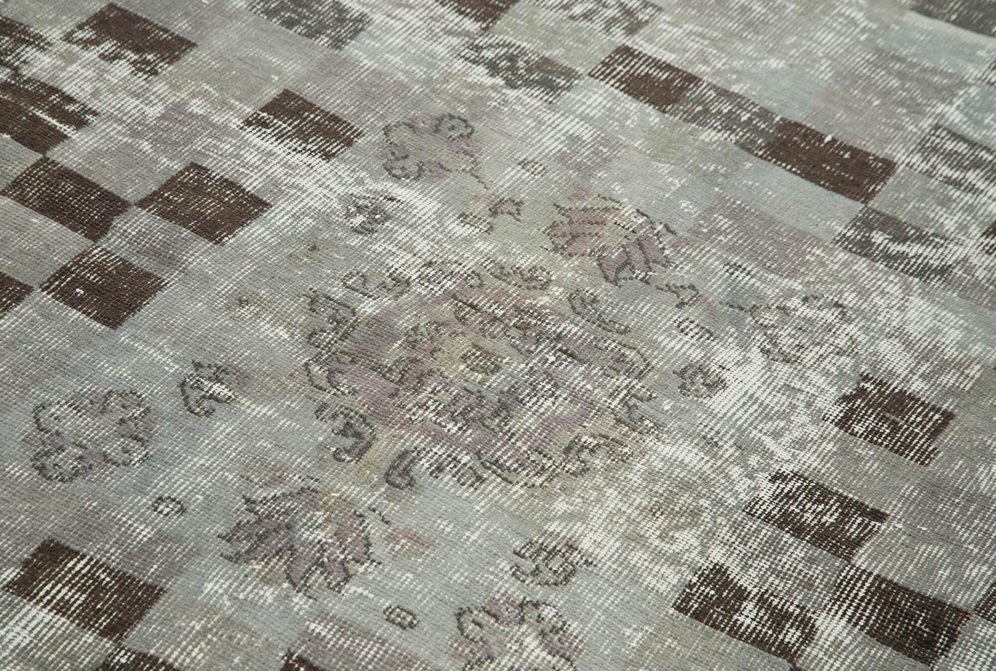 4 x 7 Grey Overdyed Rug - 2314