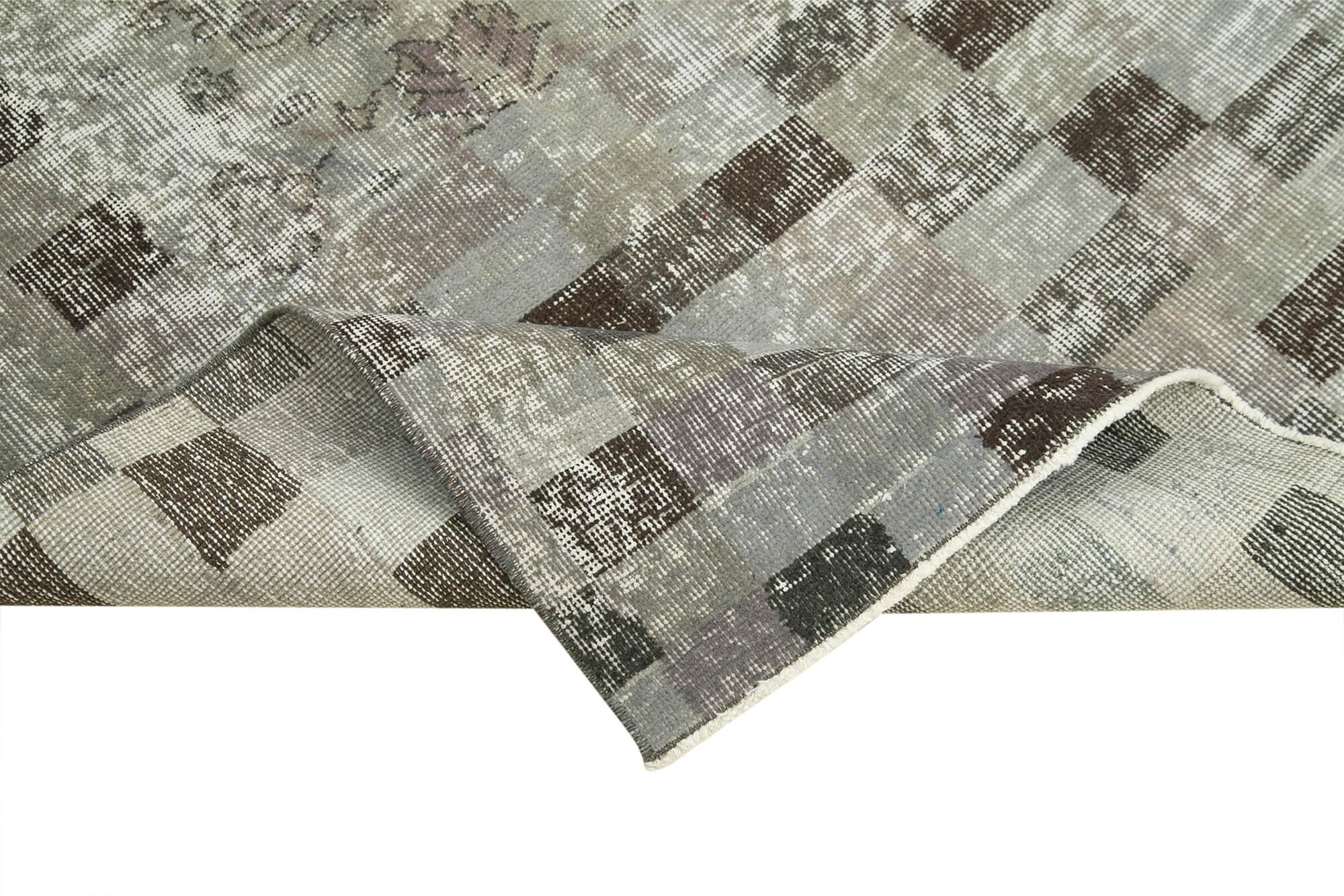 4 x 7 Grey Overdyed Rug - 2314