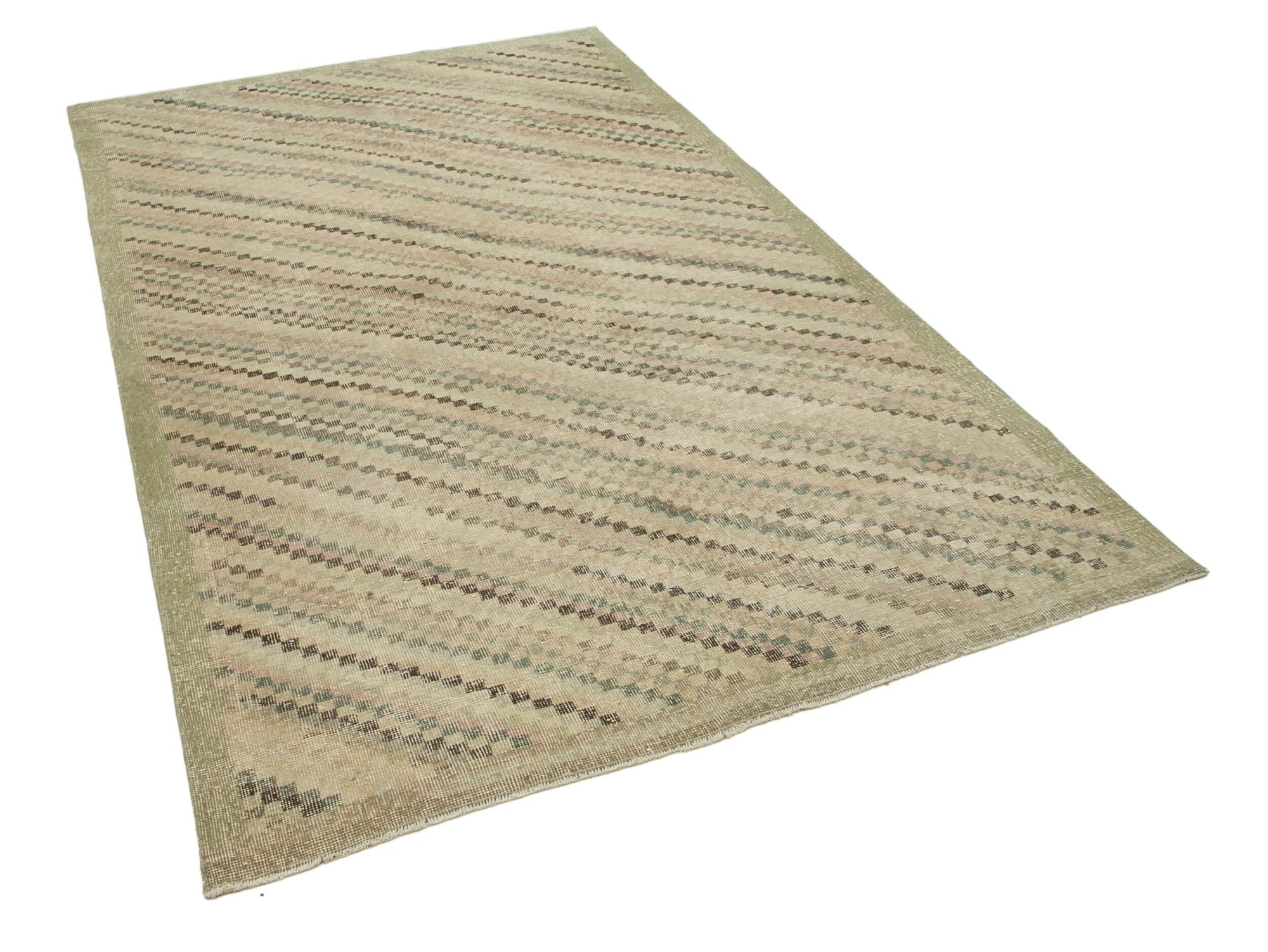 6 x 9 Beige Bohemian Rug  - 2322