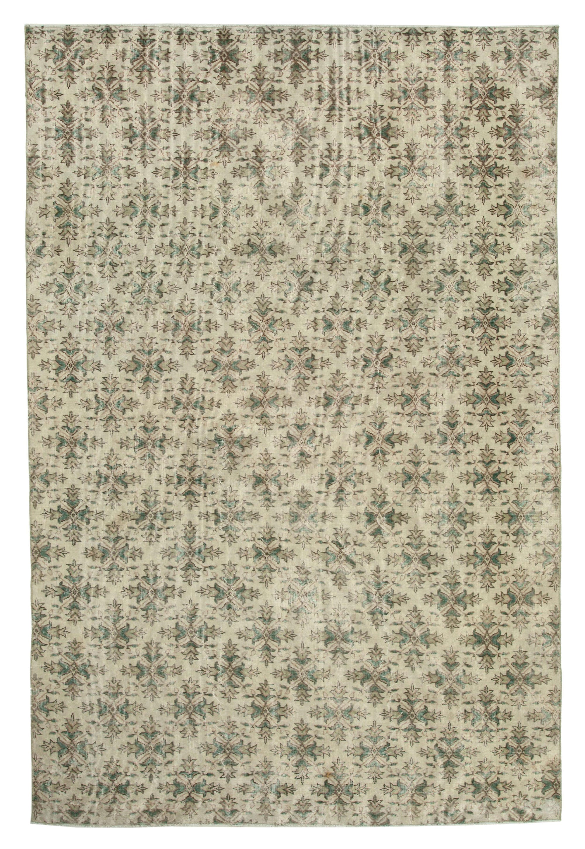 7 x 10 Beige Bohemian Rug  - 2324