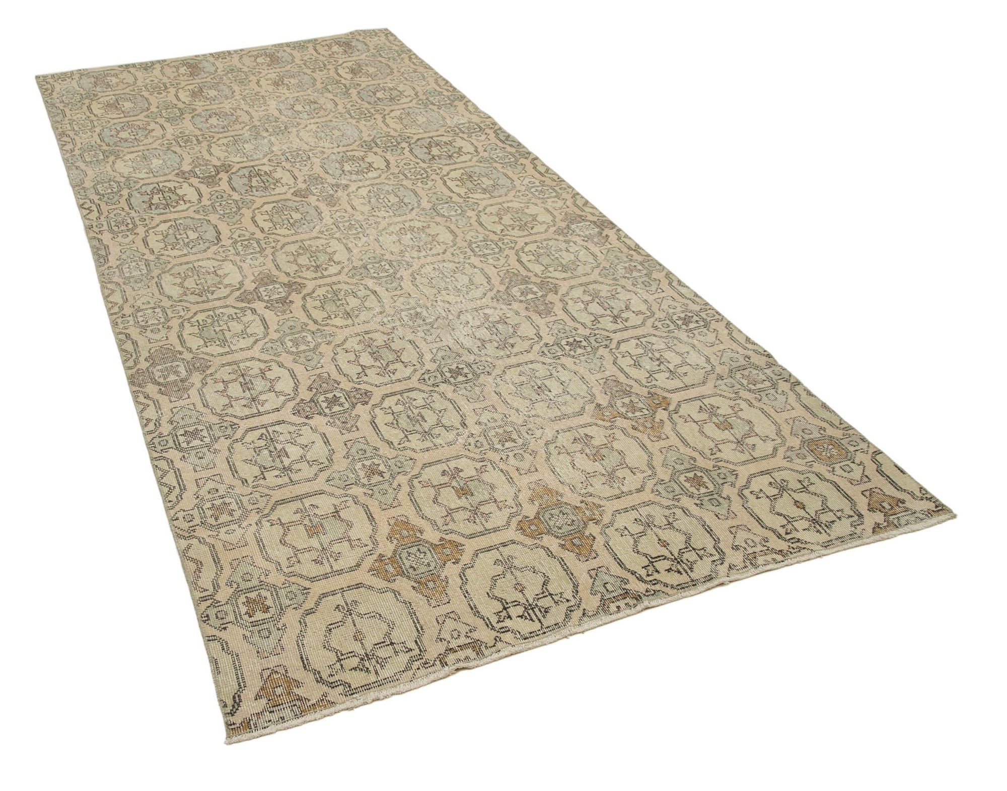 5 x 10 Beige Bohemian Rug  - 2325