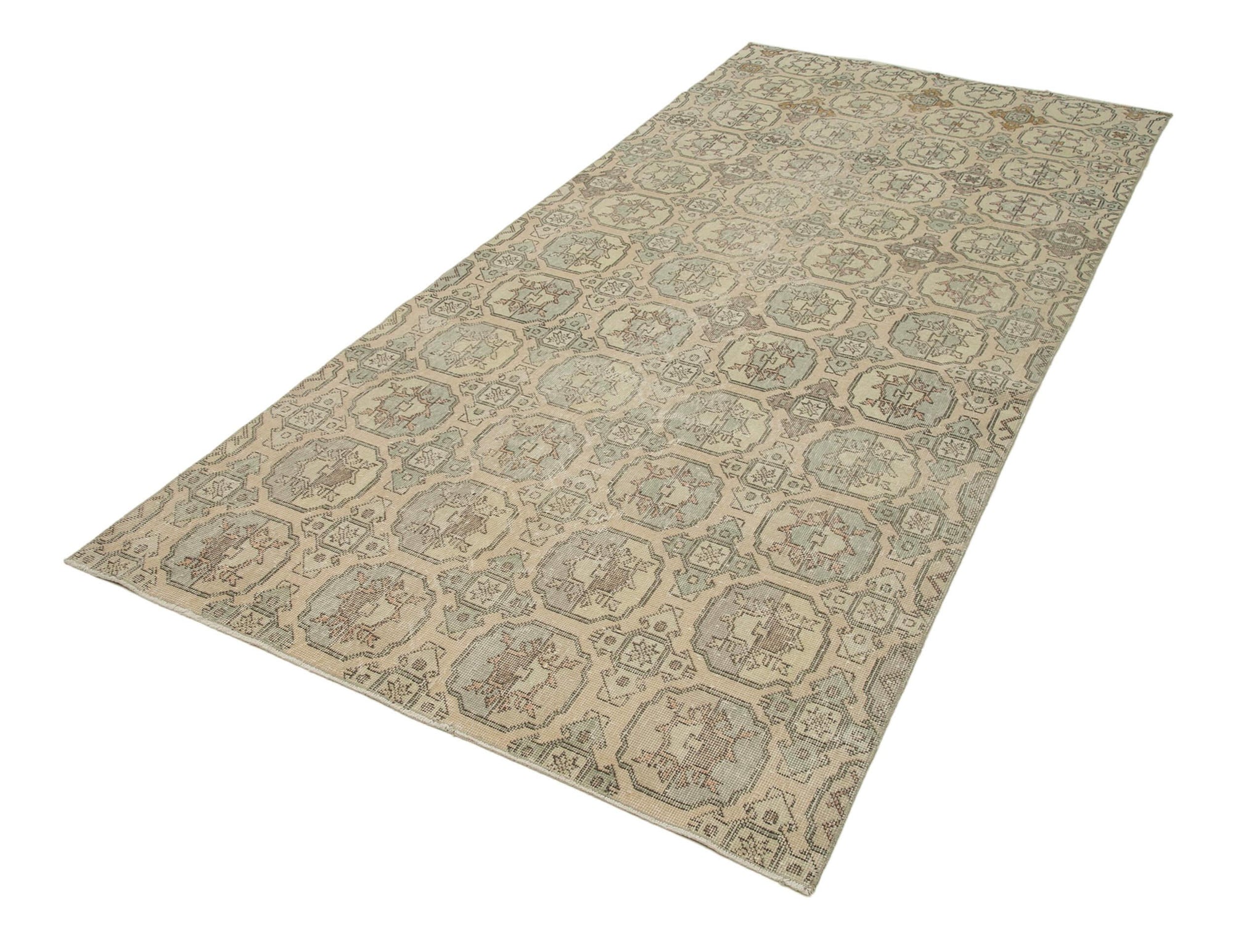 5 x 10 Beige Bohemian Rug  - 2325