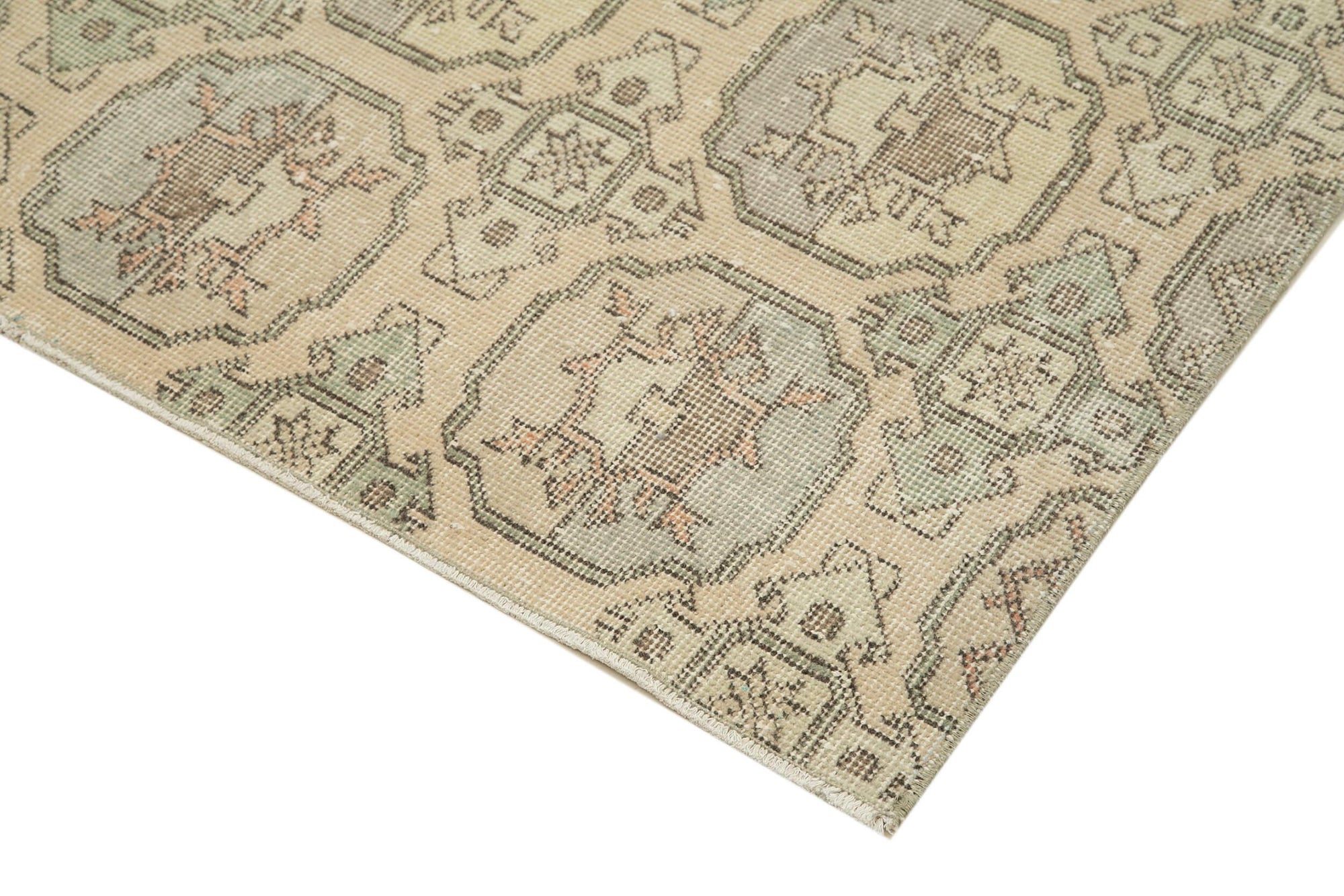 5 x 10 Beige Bohemian Rug  - 2325