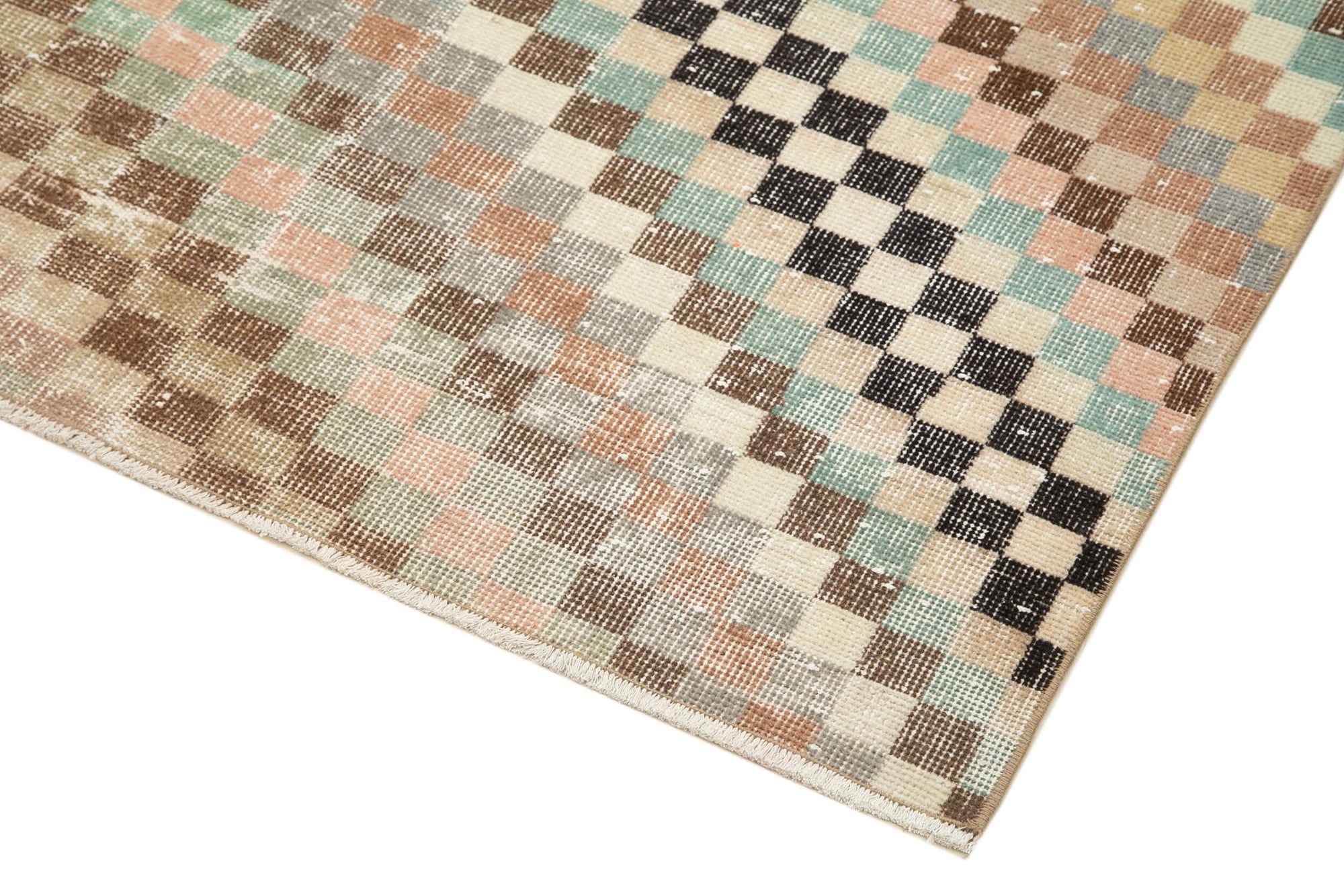 5 x 11 Beige Bohemian Runner Rug - 2327