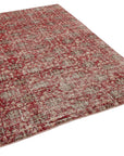 6 x 9 Red Bohemian Rug  - 2330