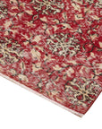 6 x 9 Red Bohemian Rug  - 2330