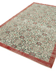 6 x 9 Red Bohemian Rug  - 2332