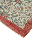 6 x 9 Red Bohemian Rug  - 2332